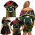 Vanuatu 1980 Family Matching Off Shoulder Short Dress and Hawaiian Shirt Hapi 45 Yia Indipendens Anivesari