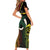 Vanuatu 1980 Family Matching Short Sleeve Bodycon Dress and Hawaiian Shirt Hapi 45 Yia Indipendens Anivesari