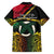 Vanuatu 1980 Family Matching Summer Maxi Dress and Hawaiian Shirt Hapi 45 Yia Indipendens Anivesari