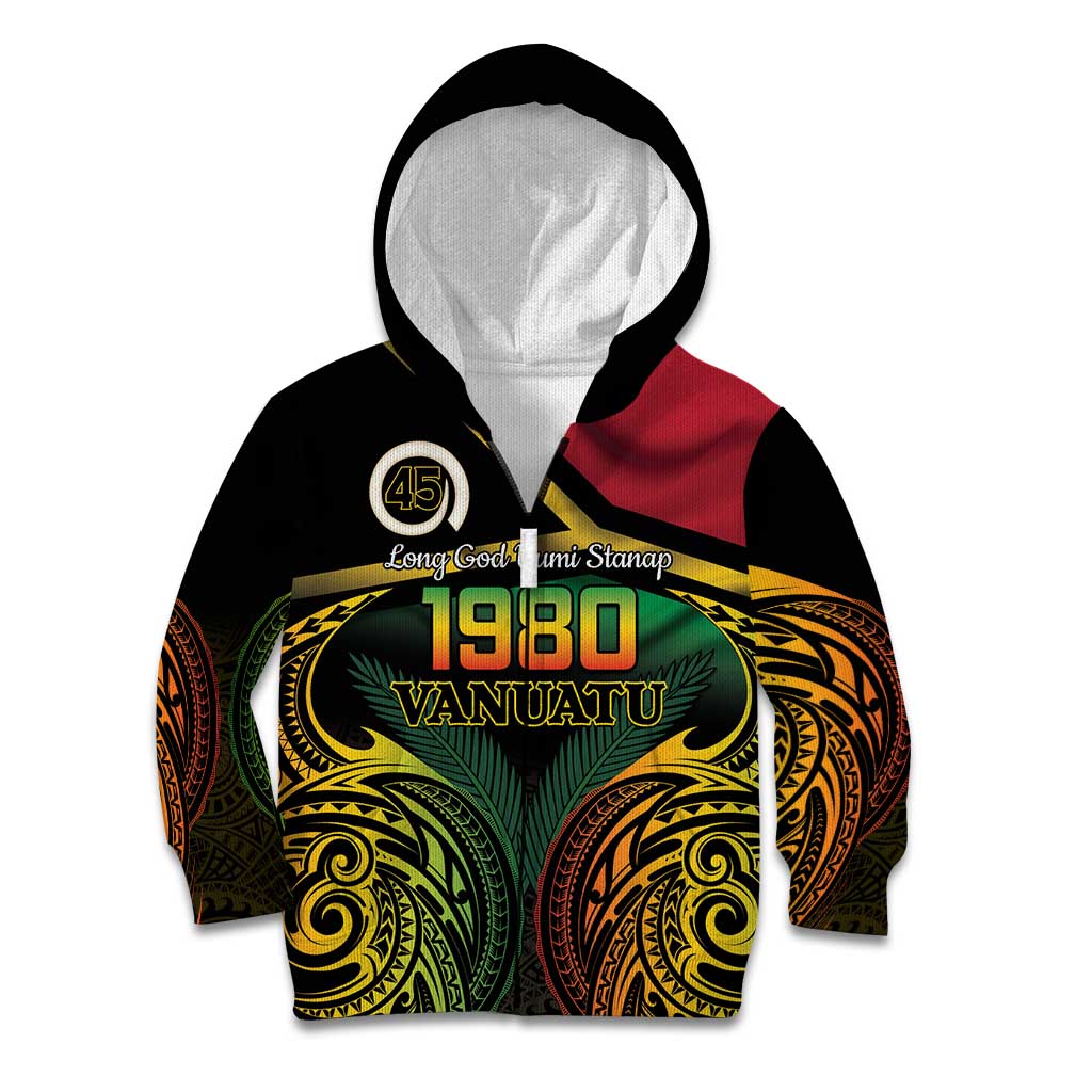 Vanuatu 1980 Kid Hoodie Hapi 45 Yia Indipendens Anivesari