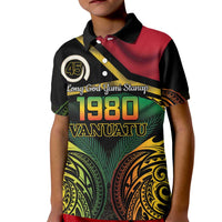 Vanuatu 1980 Kid Polo Shirt Hapi 45 Yia Indipendens Anivesari