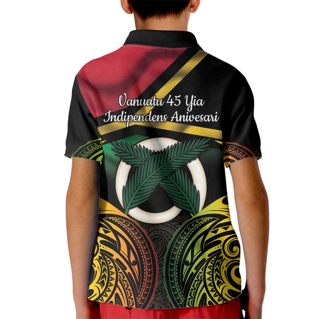 Vanuatu 1980 Kid Polo Shirt Hapi 45 Yia Indipendens Anivesari