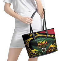 Vanuatu 1980 Leather Tote Bag Hapi 45 Yia Indipendens Anivesari