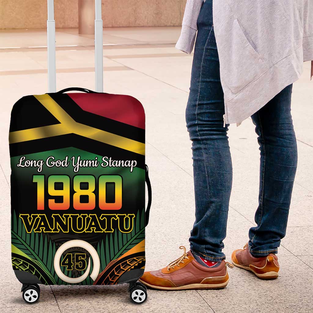 Vanuatu 1980 Luggage Cover Hapi 45 Yia Indipendens Anivesari