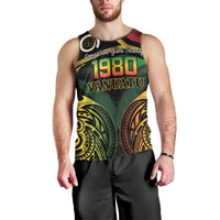 Vanuatu 1980 Men Tank Top Hapi 45 Yia Indipendens Anivesari