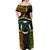 Vanuatu 1980 Off Shoulder Maxi Dress Hapi 45 Yia Indipendens Anivesari