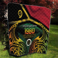 Vanuatu 1980 Quilt Hapi 45 Yia Indipendens Anivesari