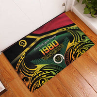Vanuatu 1980 Rubber Doormat Hapi 45 Yia Indipendens Anivesari