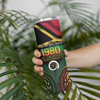 Vanuatu 1980 Skinny Tumbler Hapi 45 Yia Indipendens Anivesari