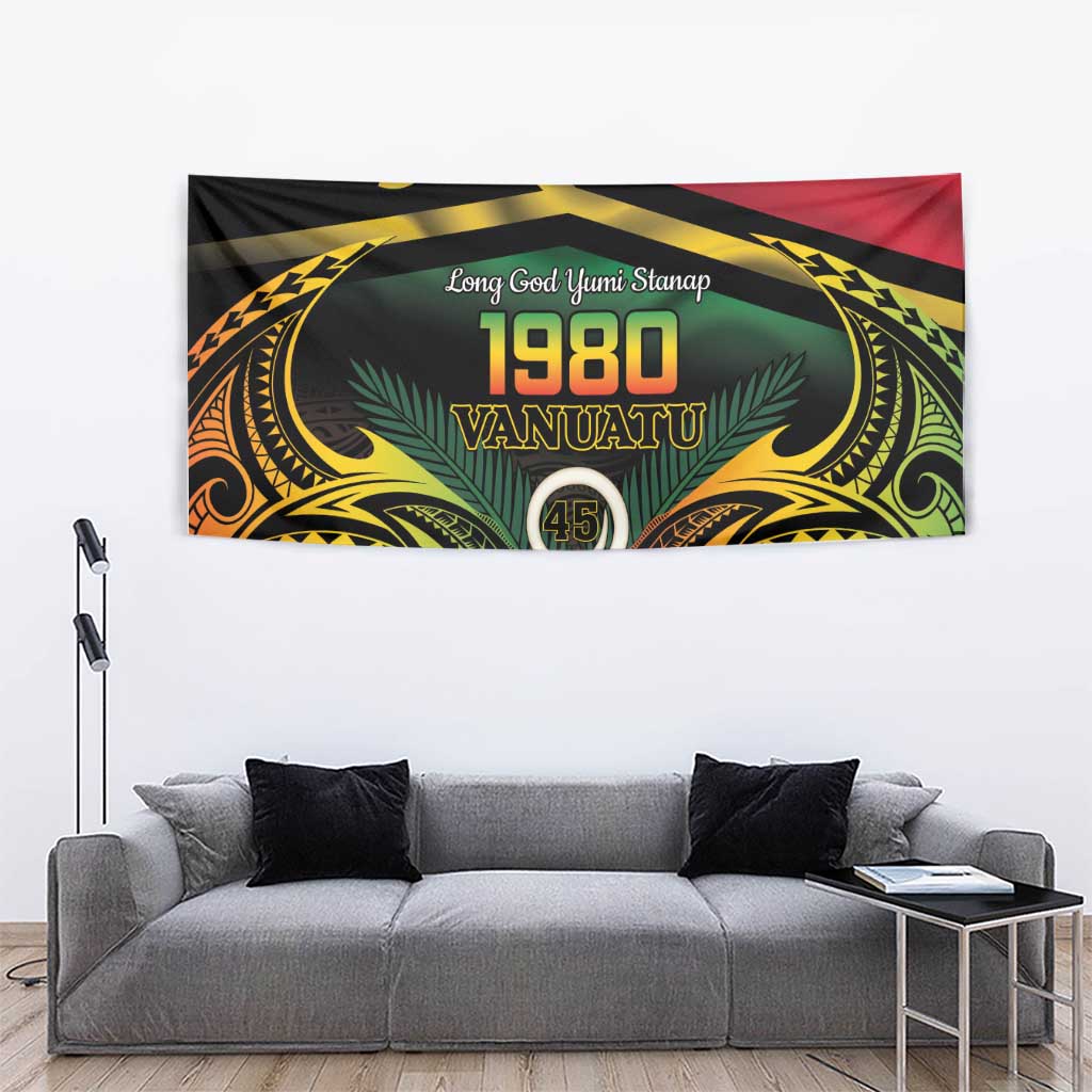 Vanuatu 1980 Tapestry Hapi 45 Yia Indipendens Anivesari