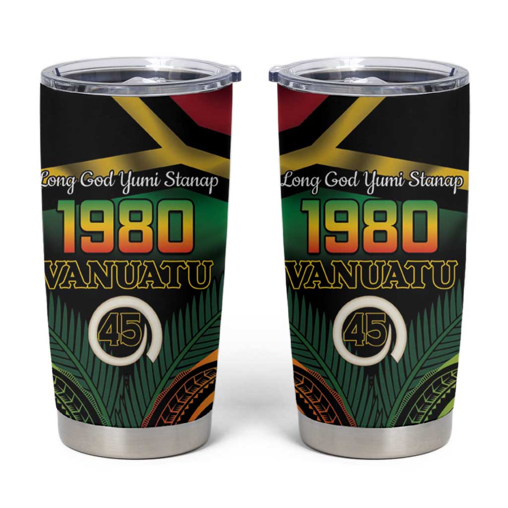 Vanuatu 1980 Tumbler Cup Hapi 45 Yia Indipendens Anivesari
