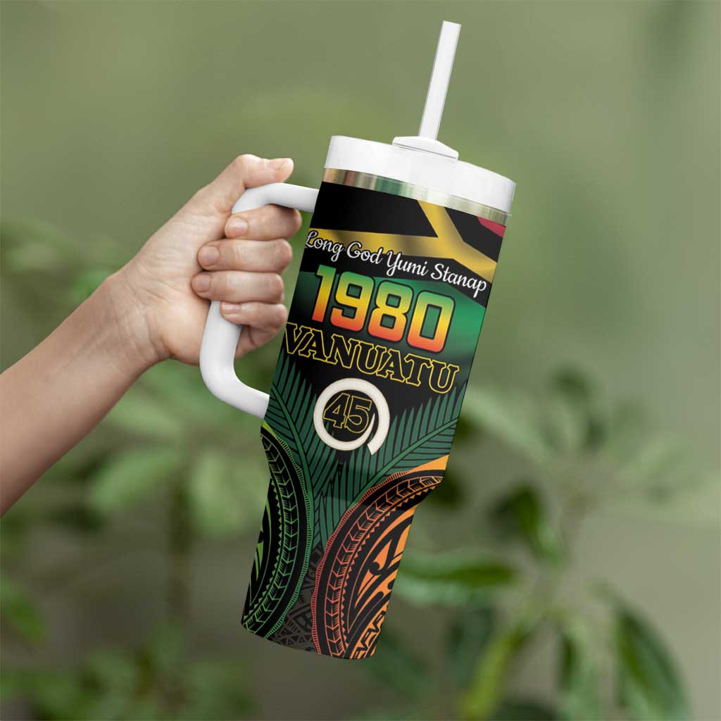 Vanuatu 1980 Tumbler With Handle Hapi 45 Yia Indipendens Anivesari