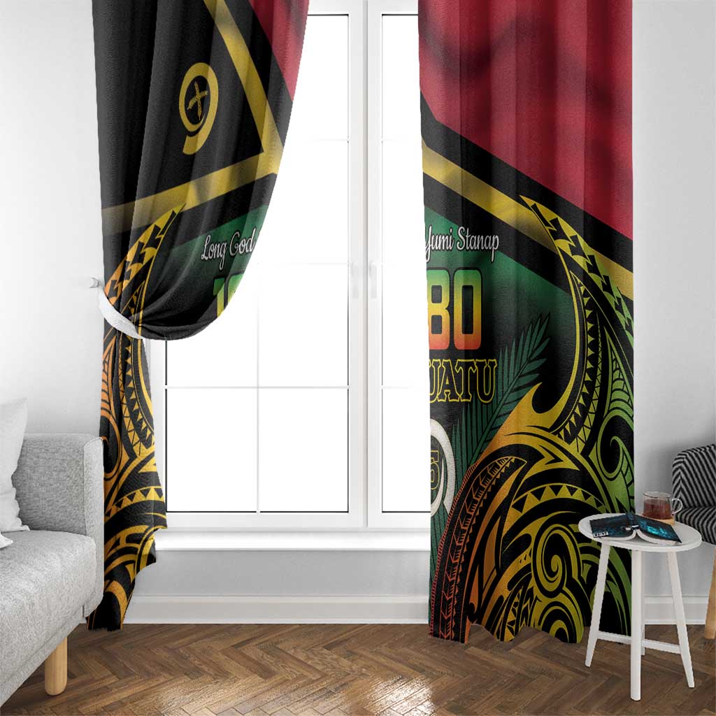 Vanuatu 1980 Window Curtain Hapi 45 Yia Indipendens Anivesari