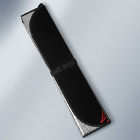Aotearoa Iwi Ngapuhi Auto Sun Shade NZ Maori Humpback Whale Taniko Motifs