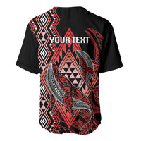 Aotearoa Iwi Ngapuhi Personalised Baseball Jersey NZ Maori Humpback Whale Taniko Motifs