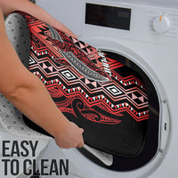 Aotearoa Iwi Ngapuhi Bathroom Set NZ Maori Humpback Whale Taniko Motifs