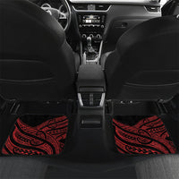 Aotearoa Iwi Ngapuhi Personalised Car Mats NZ Maori Humpback Whale Taniko Motifs