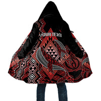 Aotearoa Iwi Ngapuhi Personalised Cloak NZ Maori Humpback Whale Taniko Motifs