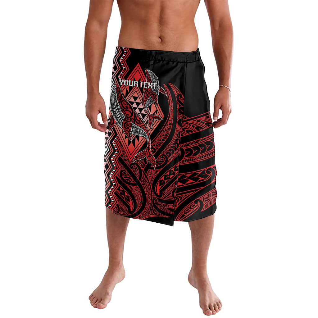 Aotearoa Iwi Ngapuhi Personalised Lavalava NZ Maori Humpback Whale Taniko Motifs