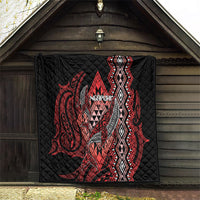Aotearoa Iwi Ngapuhi Quilt NZ Maori Humpback Whale Taniko Motifs
