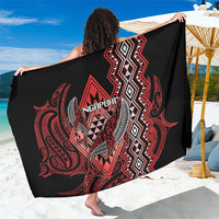 Aotearoa Iwi Ngapuhi Sarong NZ Maori Humpback Whale Taniko Motifs