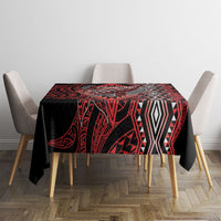 Aotearoa Iwi Ngapuhi Tablecloth NZ Maori Humpback Whale Taniko Motifs