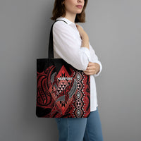 Aotearoa Iwi Ngapuhi Tote Bag NZ Maori Humpback Whale Taniko Motifs
