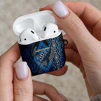 Aotearoa Iwi Ngati Porou AirPods Case NZ Maori Humpback Whale Taniko Motifs