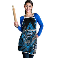 Aotearoa Iwi Ngati Porou Apron NZ Maori Humpback Whale Taniko Motifs