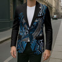 Aotearoa Iwi Ngati Porou Personalised Blazer NZ Maori Humpback Whale Taniko Motifs