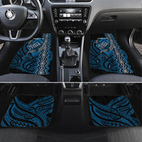 Aotearoa Iwi Ngati Porou Personalised Car Mats NZ Maori Humpback Whale Taniko Motifs