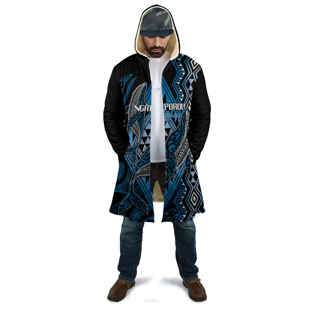 Aotearoa Iwi Ngati Porou Personalised Cloak NZ Maori Humpback Whale Taniko Motifs