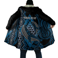 Aotearoa Iwi Ngati Porou Personalised Cloak NZ Maori Humpback Whale Taniko Motifs