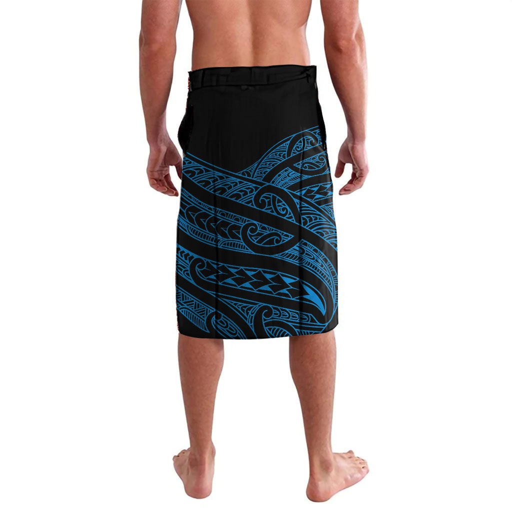 Aotearoa Iwi Ngati Porou Personalised Lavalava NZ Maori Humpback Whale Taniko Motifs