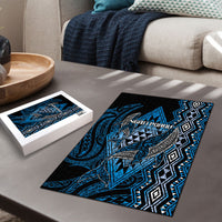 Aotearoa Iwi Ngati Porou Puzzle NZ Maori Humpback Whale Taniko Motifs