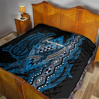 Aotearoa Iwi Ngati Porou Quilt NZ Maori Humpback Whale Taniko Motifs
