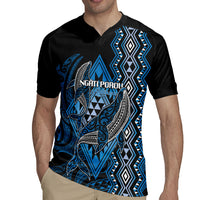 Aotearoa Iwi Ngati Porou Personalised Rugby Jersey NZ Maori Humpback Whale Taniko Motifs