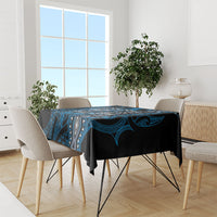 Aotearoa Iwi Ngati Porou Tablecloth NZ Maori Humpback Whale Taniko Motifs
