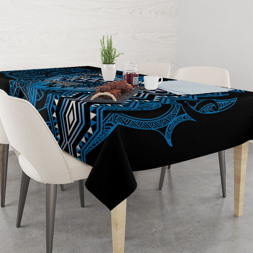 Aotearoa Iwi Ngati Porou Tablecloth NZ Maori Humpback Whale Taniko Motifs