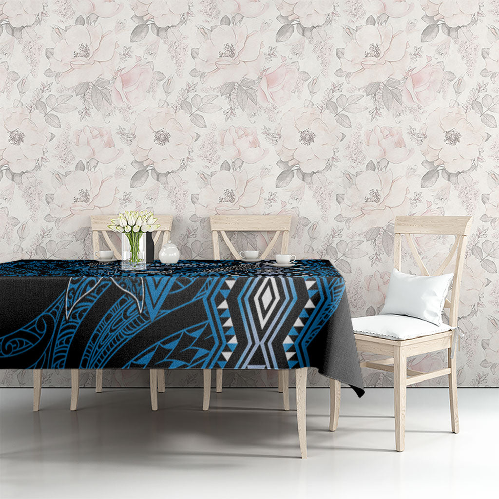 Aotearoa Iwi Ngati Porou Tablecloth NZ Maori Humpback Whale Taniko Motifs