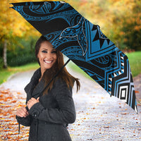 Aotearoa Iwi Ngati Porou Umbrella NZ Maori Humpback Whale Taniko Motifs