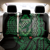 Aotearoa Iwi Ngai Tahu Back Car Seat Cover NZ Maori Humpback Whale Taniko Motifs