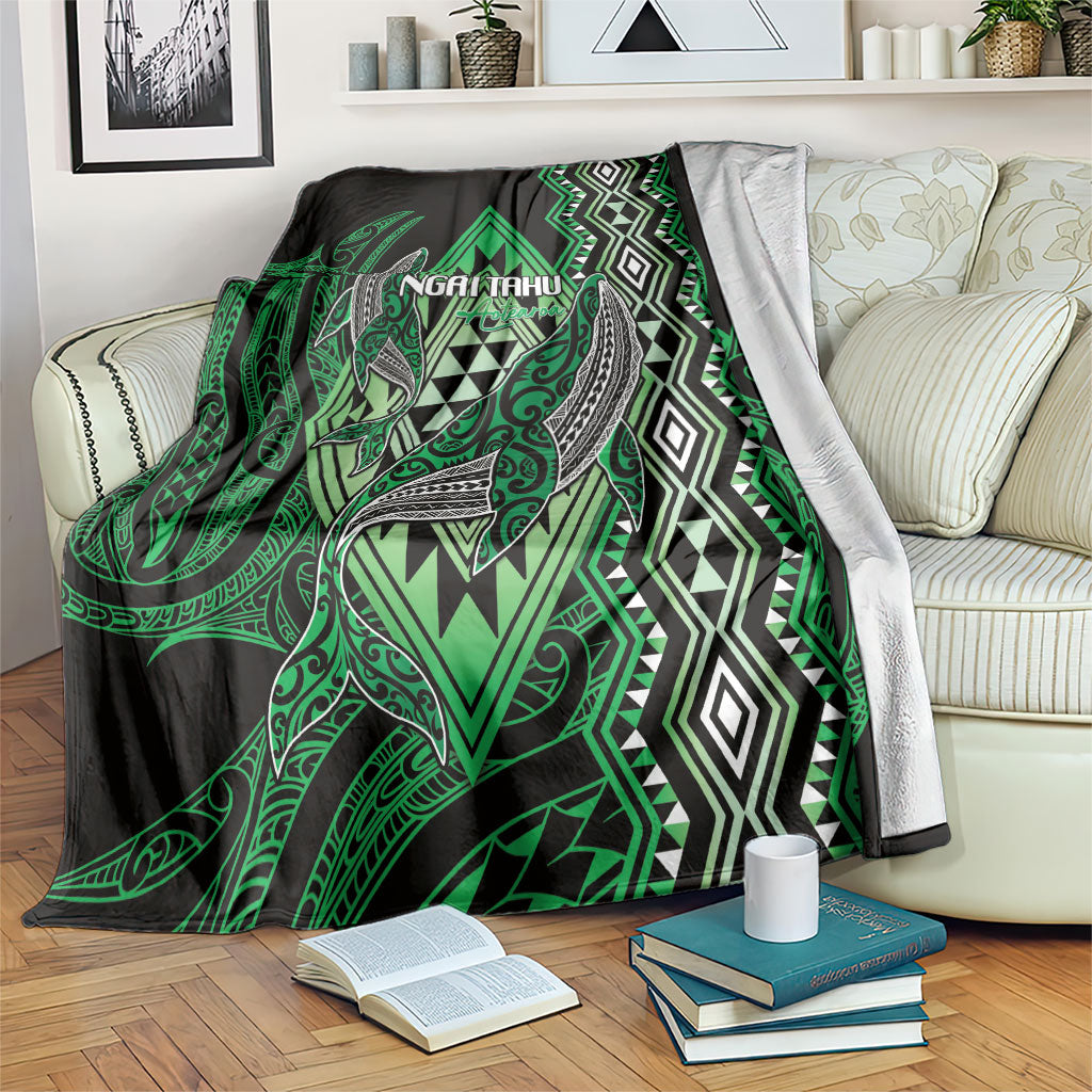 Aotearoa Iwi Ngai Tahu Blanket NZ Maori Humpback Whale Taniko Motifs