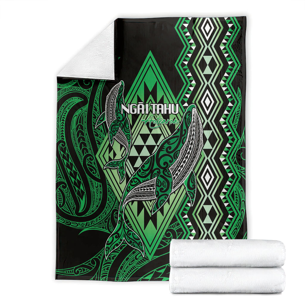 Aotearoa Iwi Ngai Tahu Blanket NZ Maori Humpback Whale Taniko Motifs