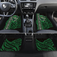 Aotearoa Iwi Ngai Tahu Personalised Car Mats NZ Maori Humpback Whale Taniko Motifs