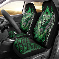 Aotearoa Iwi Ngai Tahu Car Seat Cover NZ Maori Humpback Whale Taniko Motifs
