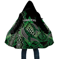 Aotearoa Iwi Ngai Tahu Personalised Cloak NZ Maori Humpback Whale Taniko Motifs