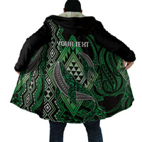 Aotearoa Iwi Ngai Tahu Personalised Cloak NZ Maori Humpback Whale Taniko Motifs