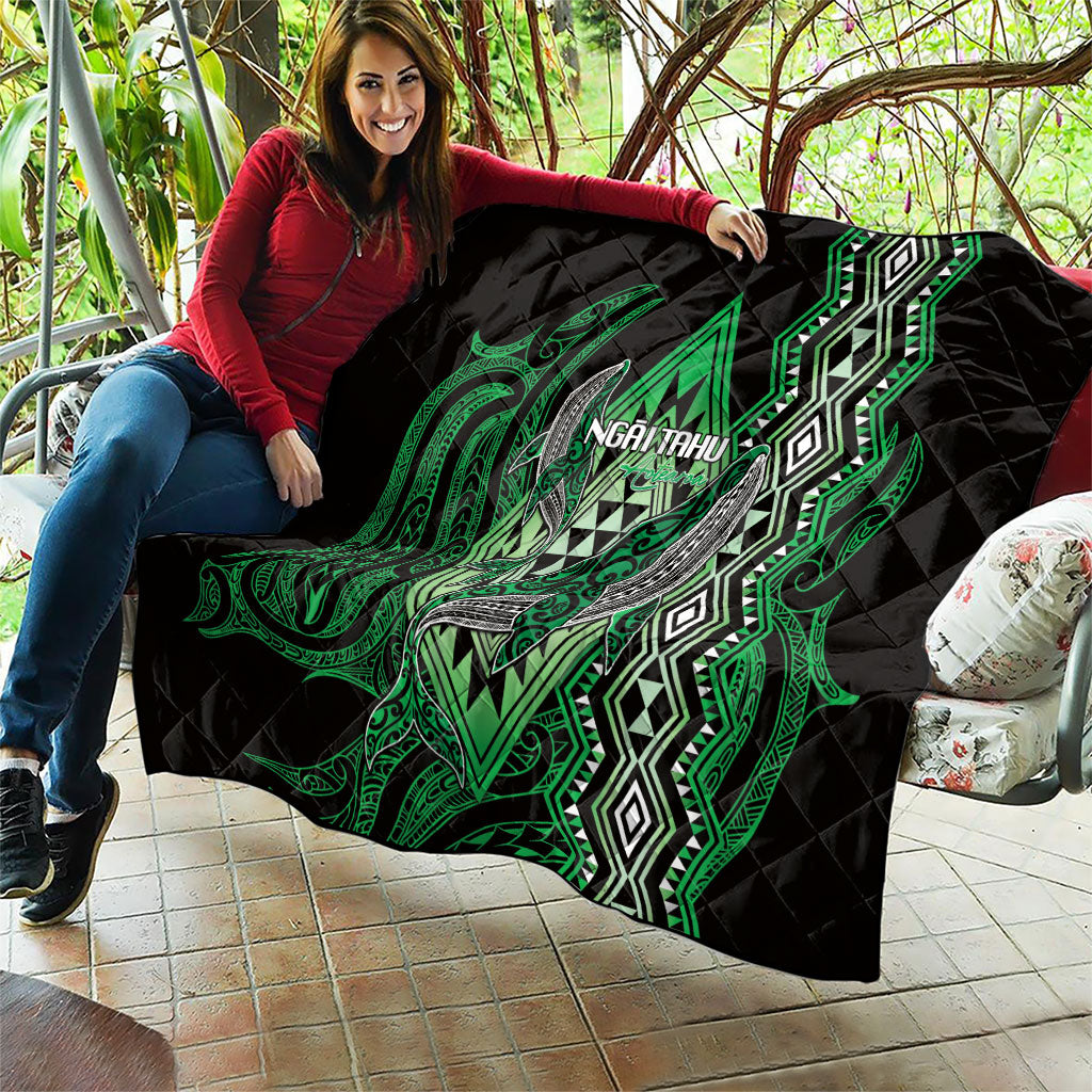 Aotearoa Iwi Ngai Tahu Quilt NZ Maori Humpback Whale Taniko Motifs