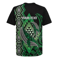 Aotearoa Iwi Ngai Tahu Personalised Rugby Jersey NZ Maori Humpback Whale Taniko Motifs